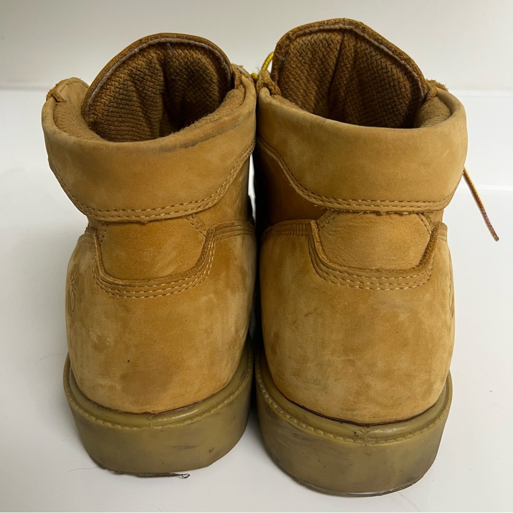 Timberland Men’s Classic Chukka Boots Size 14 Wheat/Nubuck Leather Waterproof - Picture 4 of 11